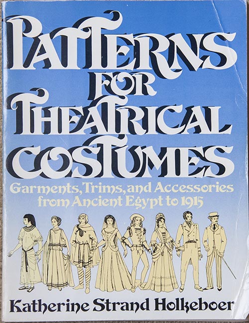 A pattern book of theatrical costumes